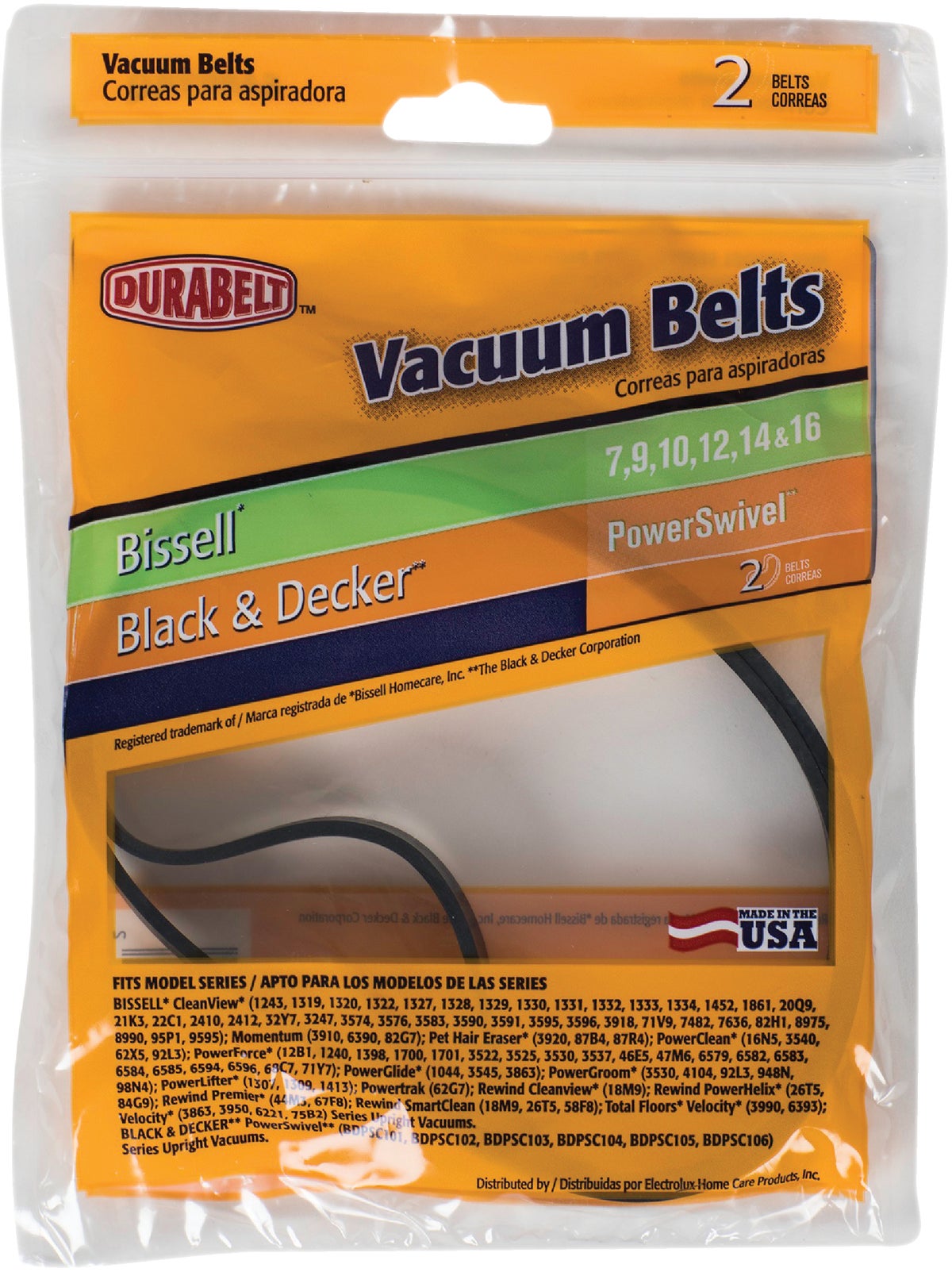 Buy Durabelt Bissell Black Decker Vacuum Belt