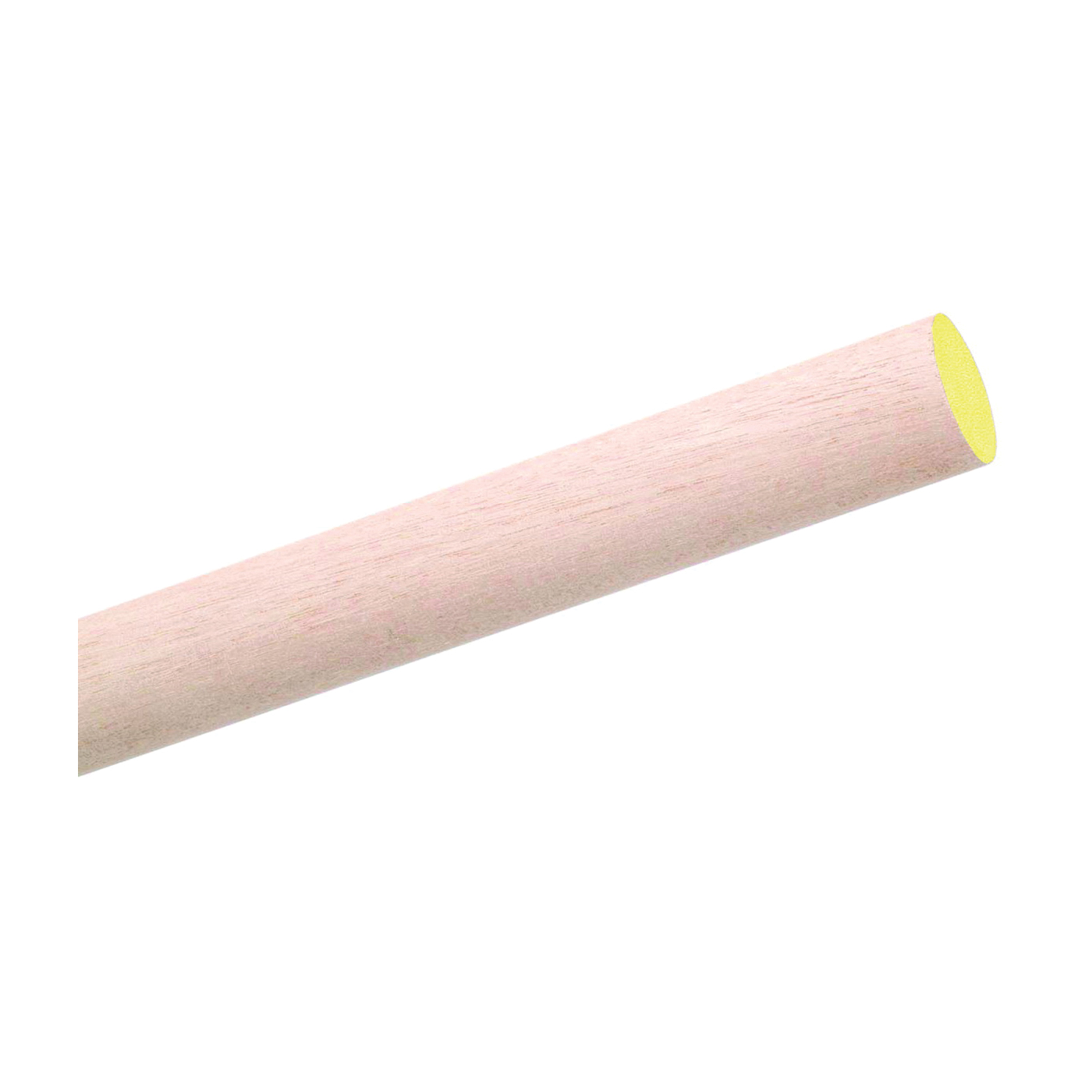 Waddell 6312UB Dowel Rod, 3/4 in Dia, 36 in L, Aspen Wood, Yellow Yellow  (Pack of 8)