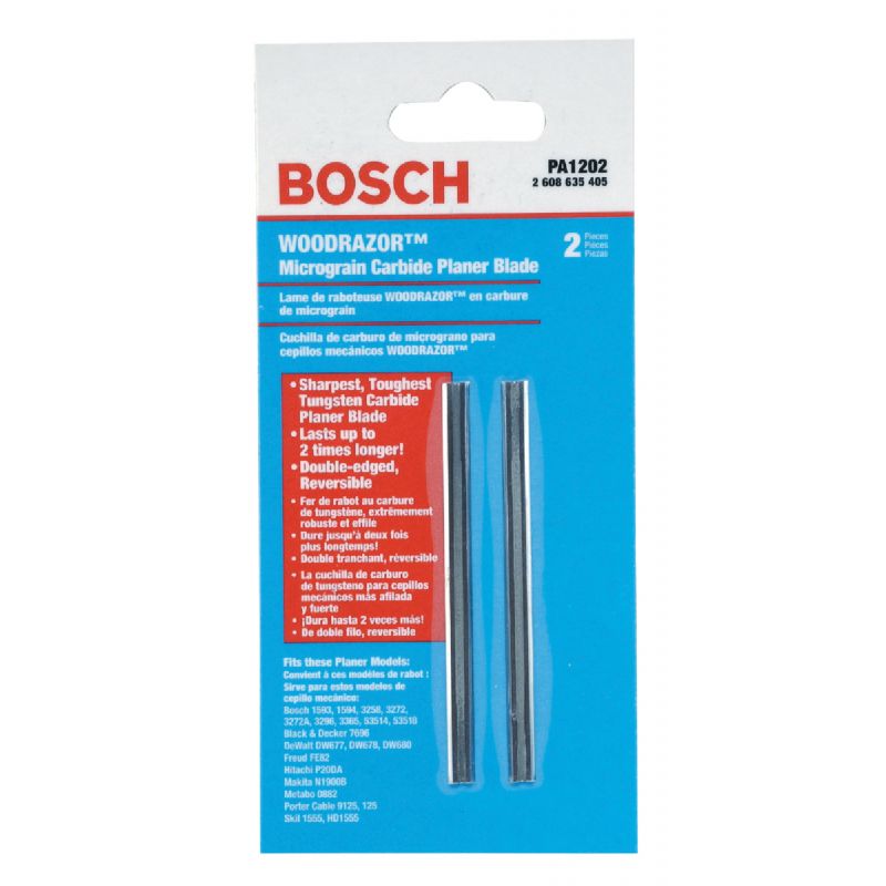 Bosch Woodrazor Planer Blade 3-1/4 In.
