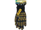 Midwest Gloves &amp; Gear MAX Radial Coated Glove L/XL, Black &amp; Yellow