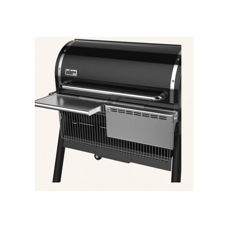 Weber 7003 Folding Front Shelf, Folding, Stainless Steel, For: SmokeFire EX6 Wood Pellet Grill