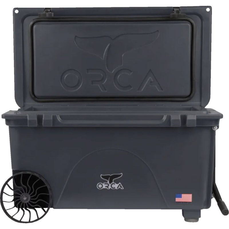 Orca 2-Wheeled Cooler 65 Qt., Charcoal