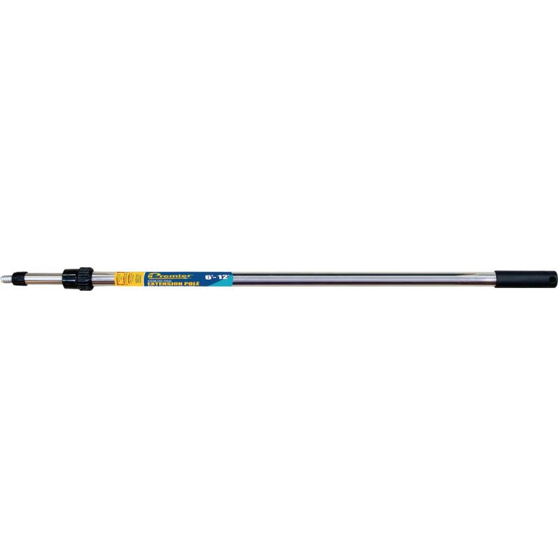 Premier Telescoping Stainless Steel External Twist Extension Pole 6 Ft. To 12 Ft.