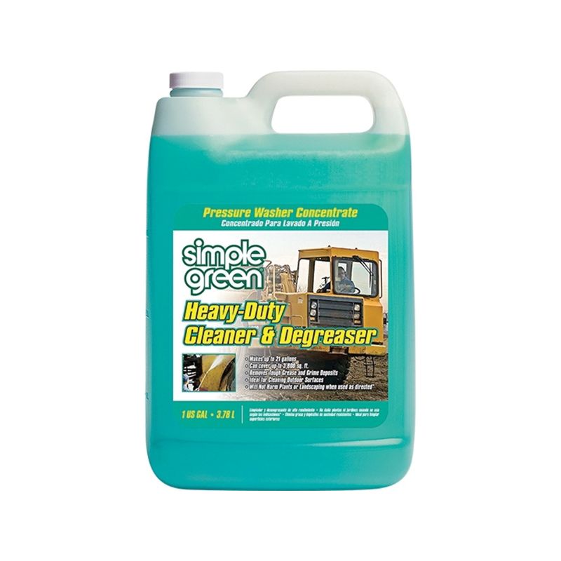 Simple Green 2310000418203 Cleaner and Degreaser, 1 gal Bottle, Liquid Yellow