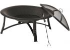 Outdoor Expressions 35 In. Steel Fire Pit Antique Bronze, Round