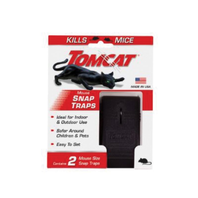 Tomcat Kill & Contain Covered Animal Trap For Mice 2 pk 0360630