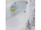 iDesign Orbz Suction Bath Mat Clear