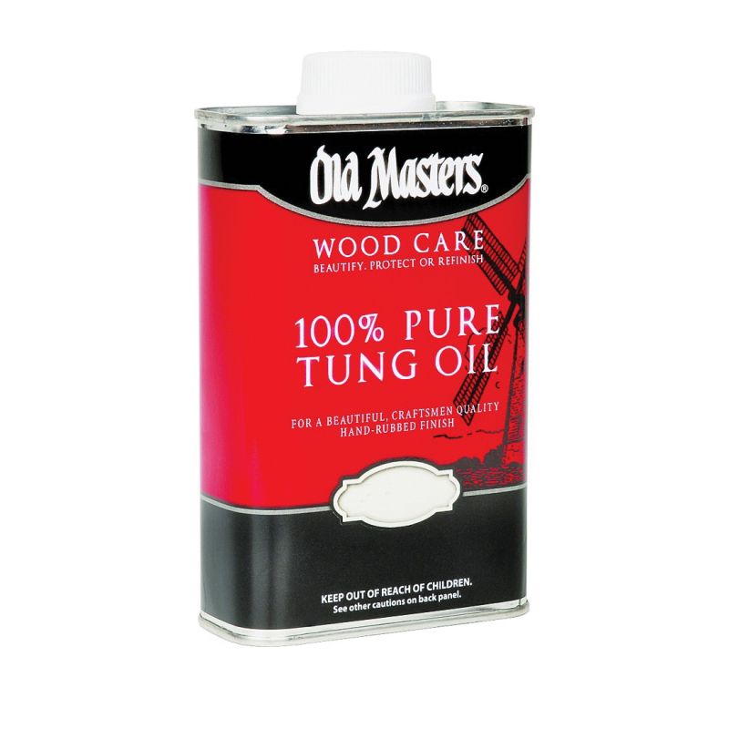 Old Masters 90001 Tung Oil, Liquid, 1 gal, Can