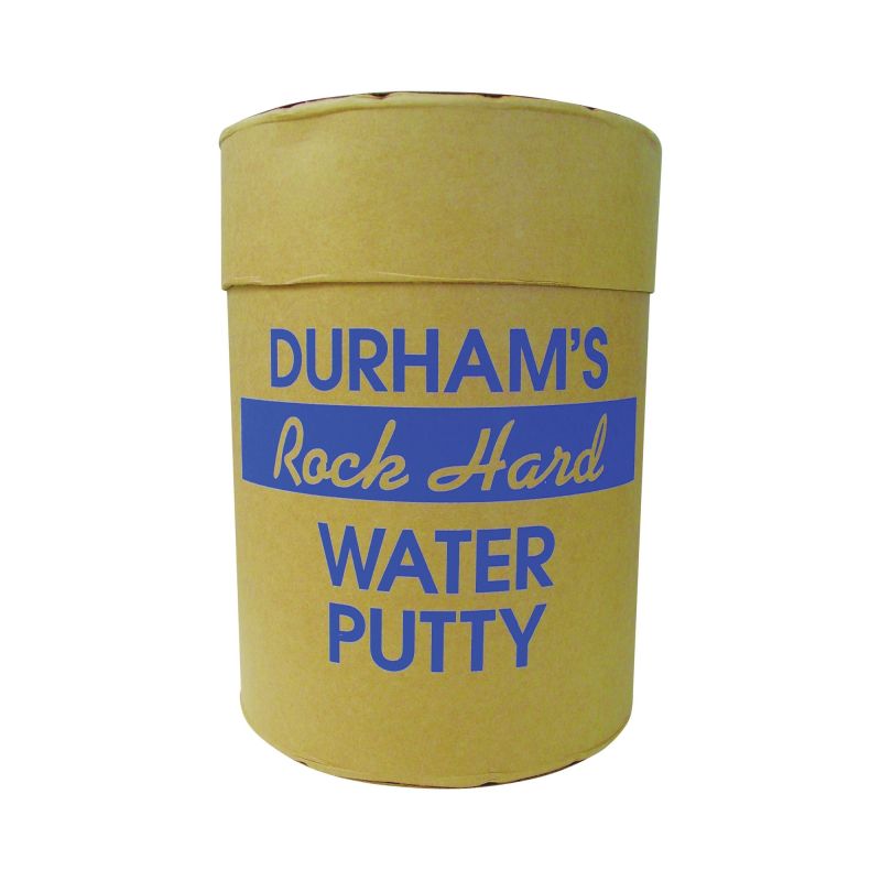 DURHAM&#039;S Rock Hard 25 Water Putty, Natural Cream, 25 lb Can Natural Cream