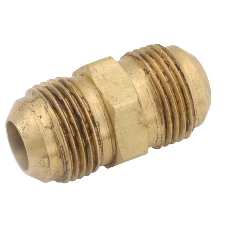 Anderson Metals Full Flare Union Brass Connector Fitting 3/8&quot; (Pack of 5)