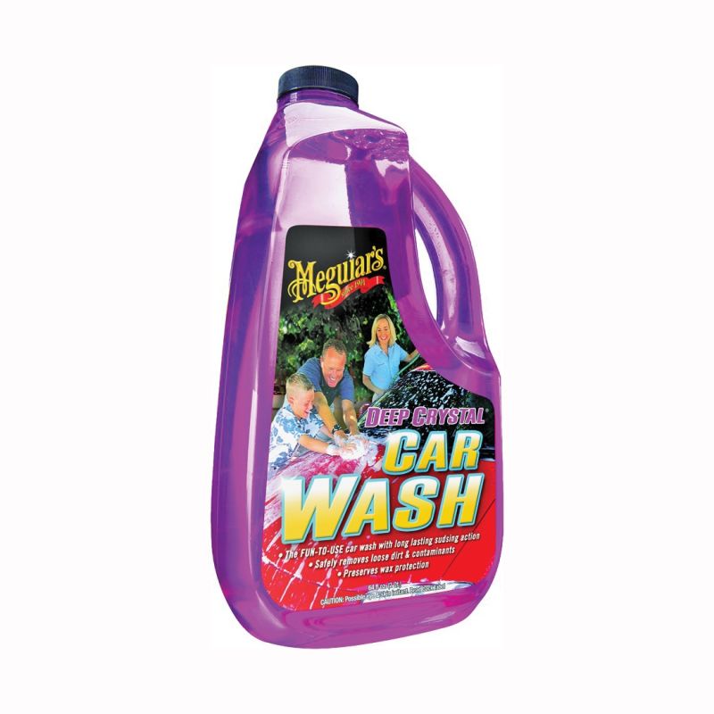 Meguiar&#039;s G10464 Car Wash, 64 oz, Liquid, Pleasant Clear