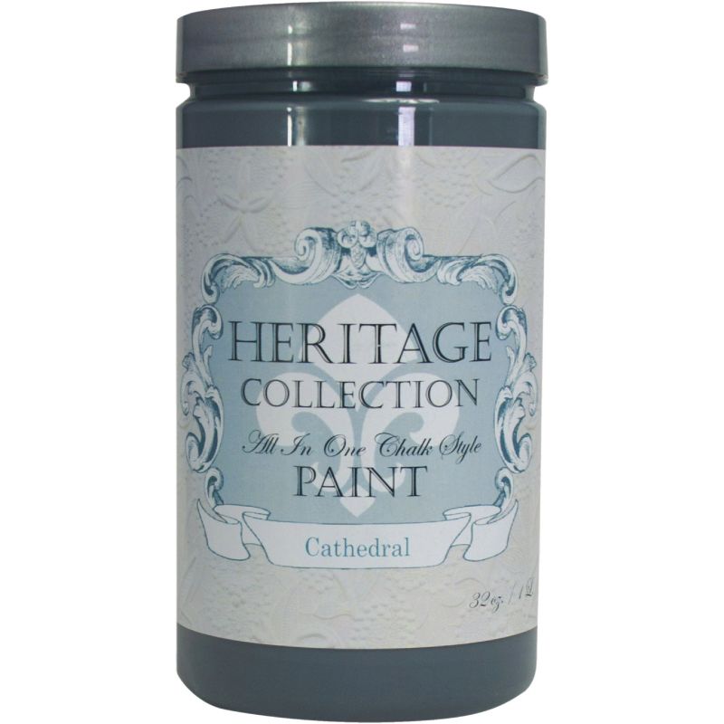 All-In-One Chalk Style Paint Cathedral - Charcoal Gray Quart