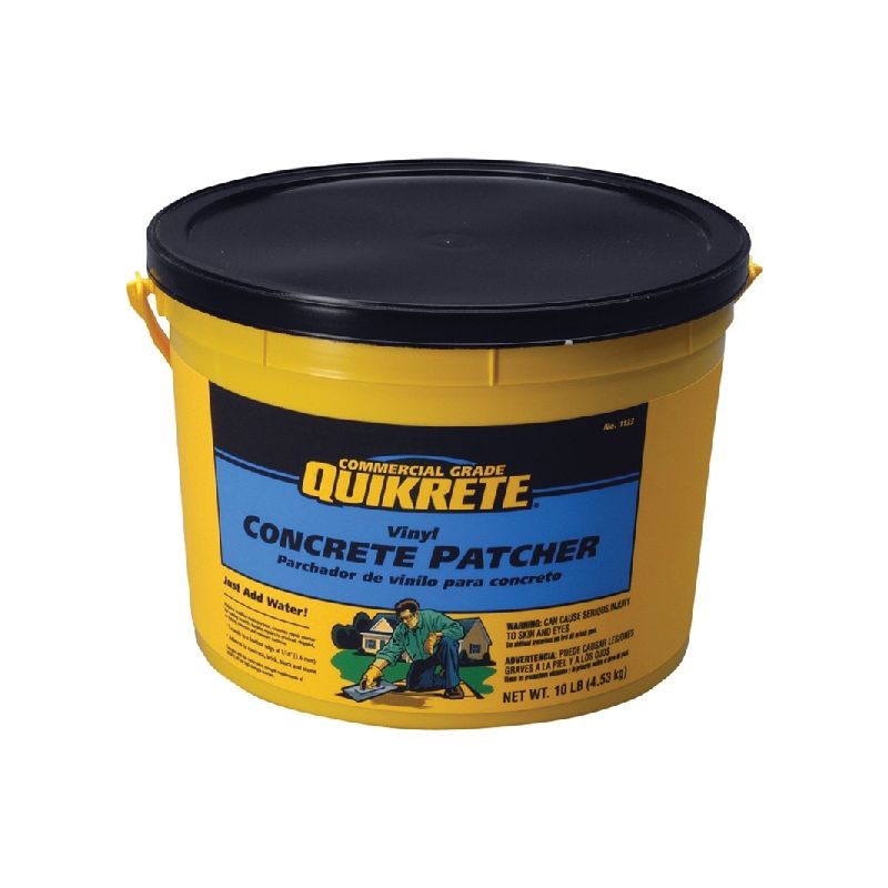 Quikrete 113304 Concrete Patch Sealant, Brown/Gray, Granules, 4.5 kg Pail Brown/Gray