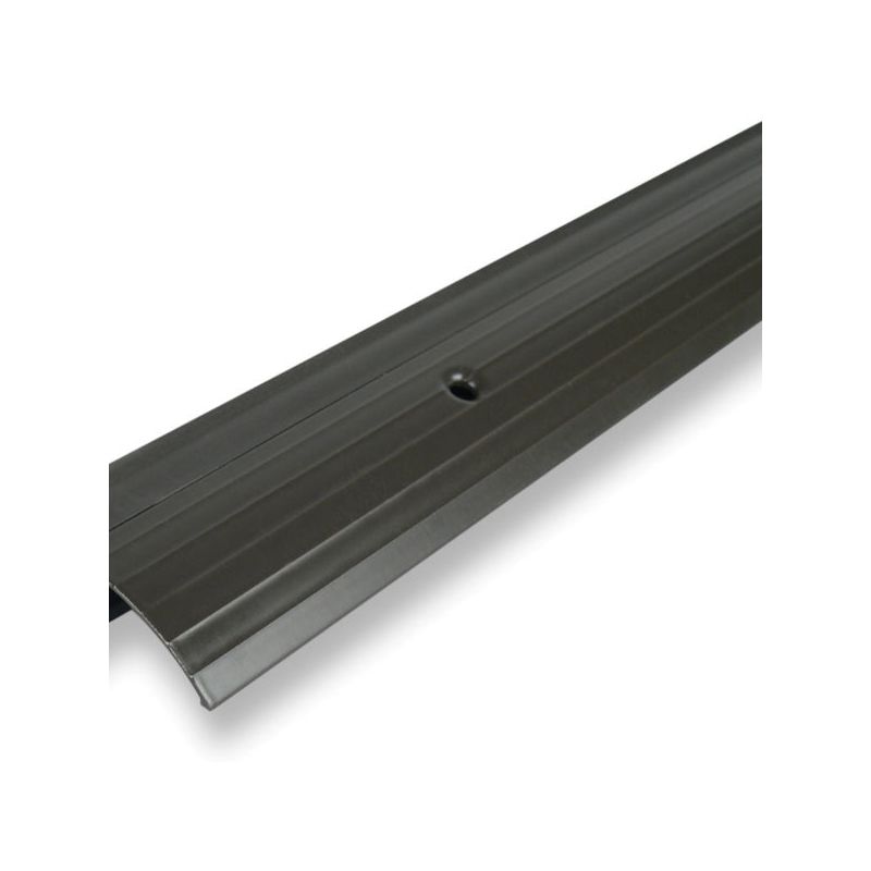 Climaloc CF10190 Bumper Door Threshold, 36 in L, Aluminum, Gray Gray
