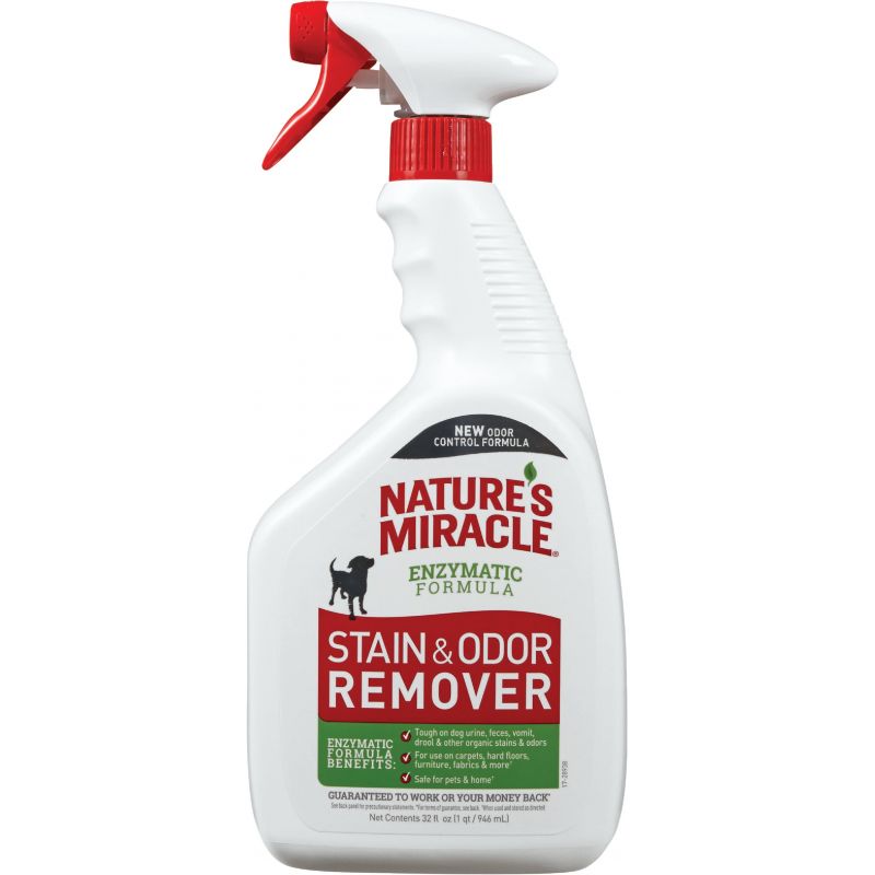 Nature&#039;s Miracle Pet Stain &amp; Odor Remover 32 Oz.