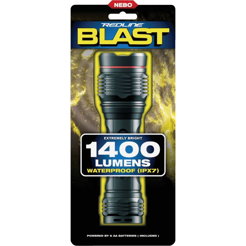 Nebo Redline Blast LED Flashlight Black