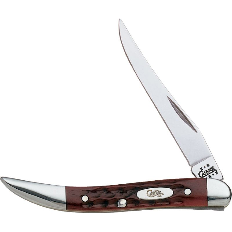 Case Small Texas Toothpick Folding Knife Brown, 2-1/4 In.