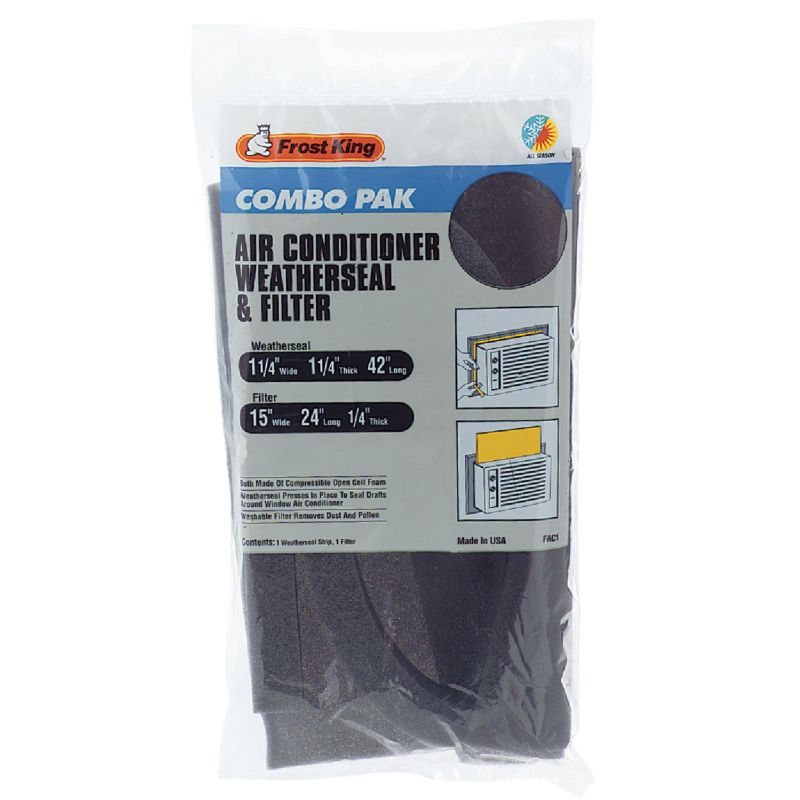 Thermwell Air Conditioner Filter &amp; Weatherseal Kit