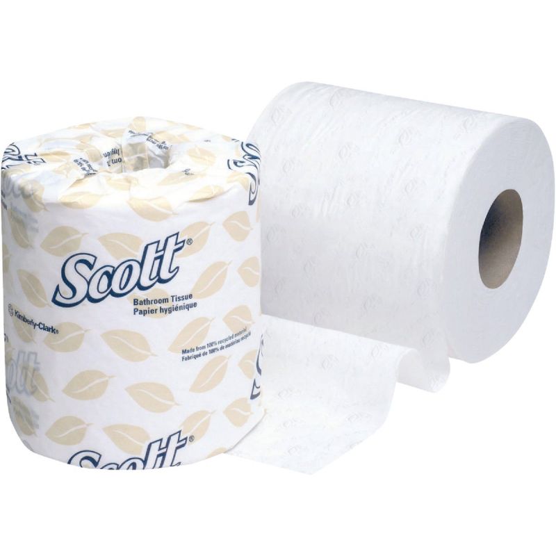 Scott Commercial Regular Roll Toilet Paper White