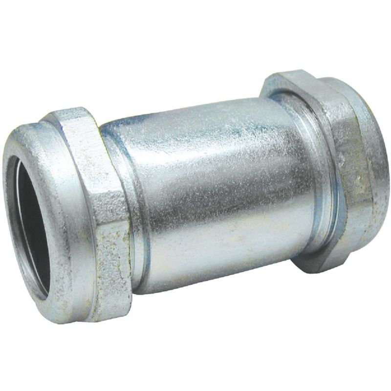 B&amp;K Compression Galvanized Coupling 1/2 In. X 4 In.