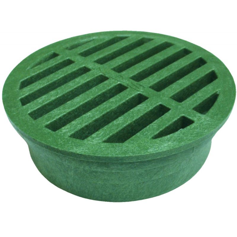 NDS 4 In. Round Grate 4 In., Green