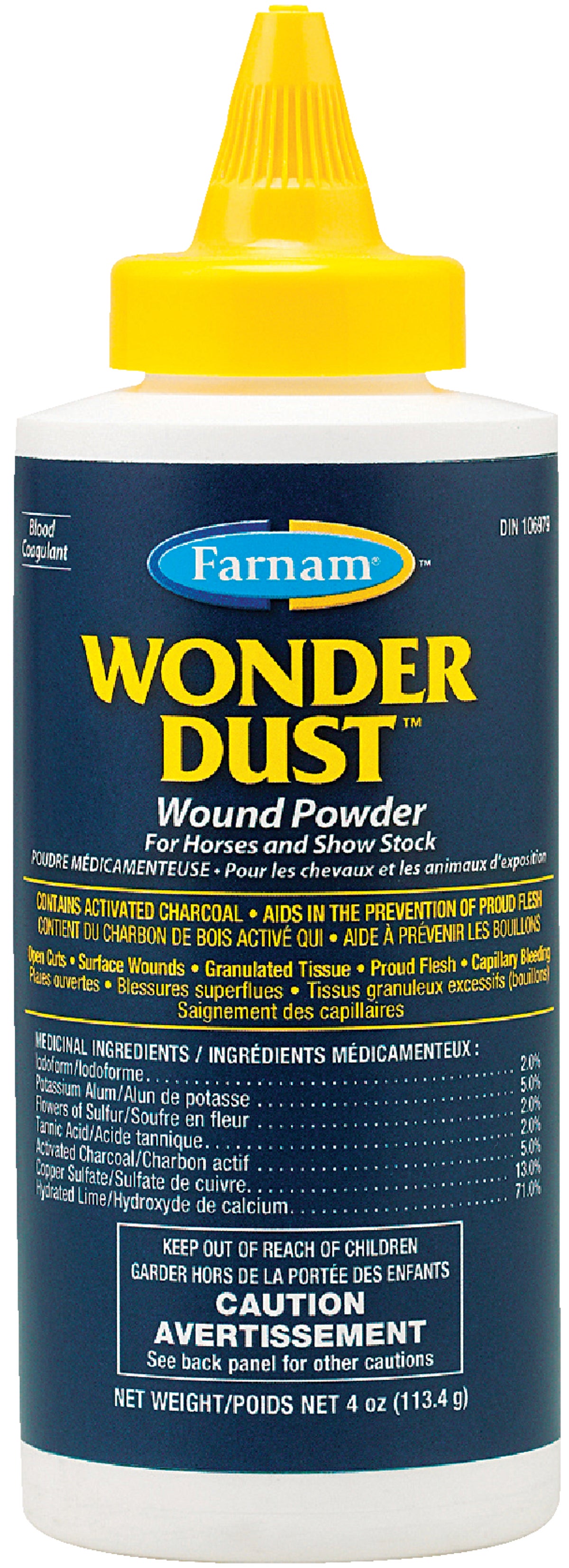 Farnam Wound-Kote Blue Lotion Spray Horse Wound Care for use on