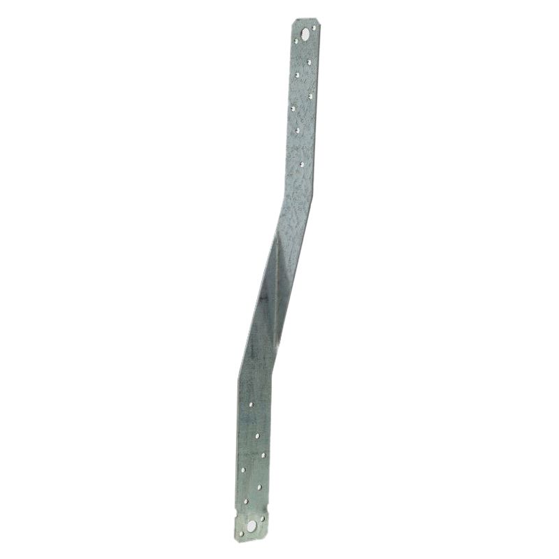 Simpson Strong-Tie HTS HTS16 Heavy Twist Strap, 16 in L, Steel, Galvanized, Fastening Method: Nail