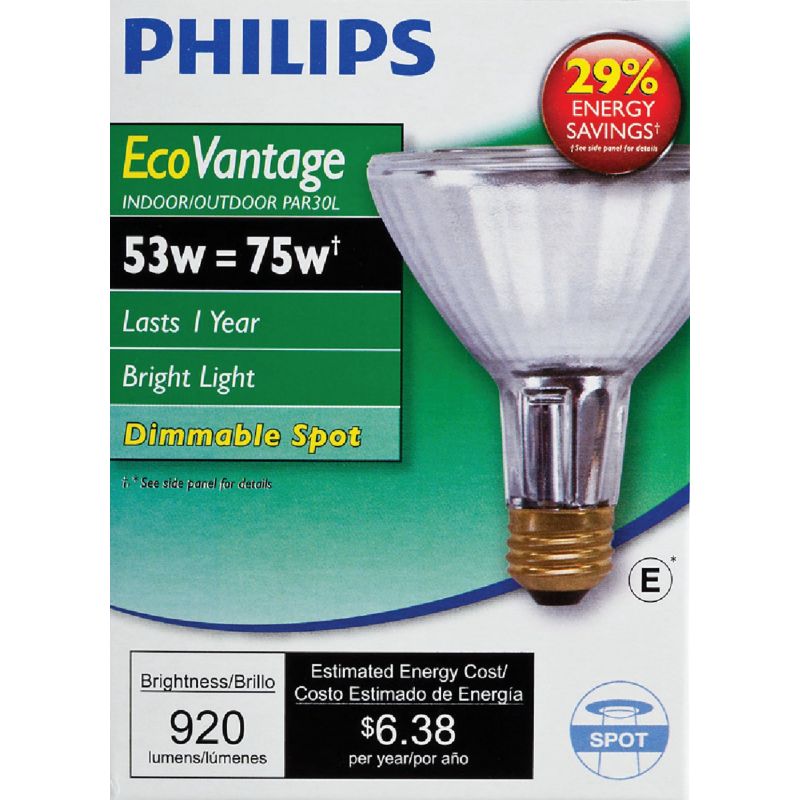 Philips EcoVantage PAR30 Halogen Spotlight Light Bulb