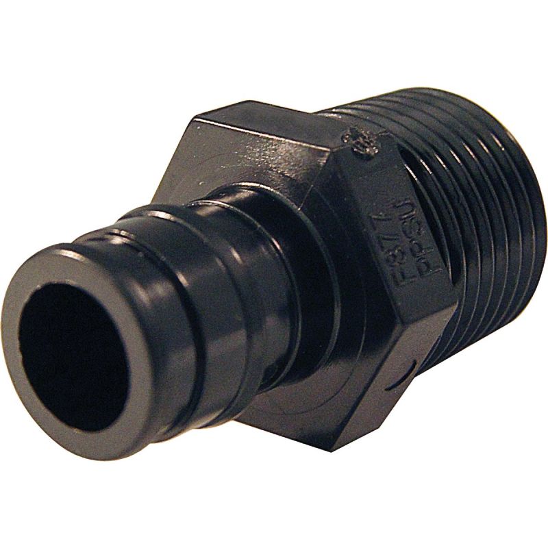 Conbraco Poly-Alloy Insert Fitting MIP Adapter Type A 1/2 In. PEX A X 1/2 In. MIP Adapter