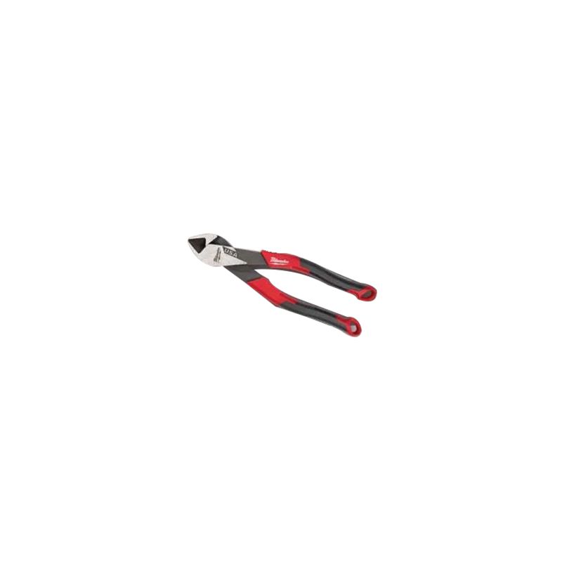 Milwaukee MT508 Cutting Pliers, 8 in OAL, 0.97 in Jaw Opening, Red Handle