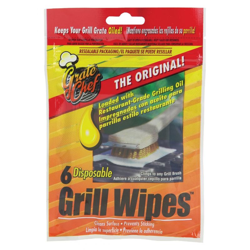 Grate Chef Grill Wipe (Pack of 12)