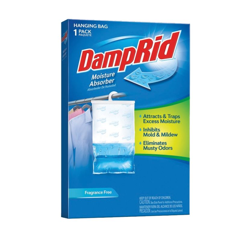 DampRid FG80FF Moisture Absorber, 14 oz, Pellets Off-White/White