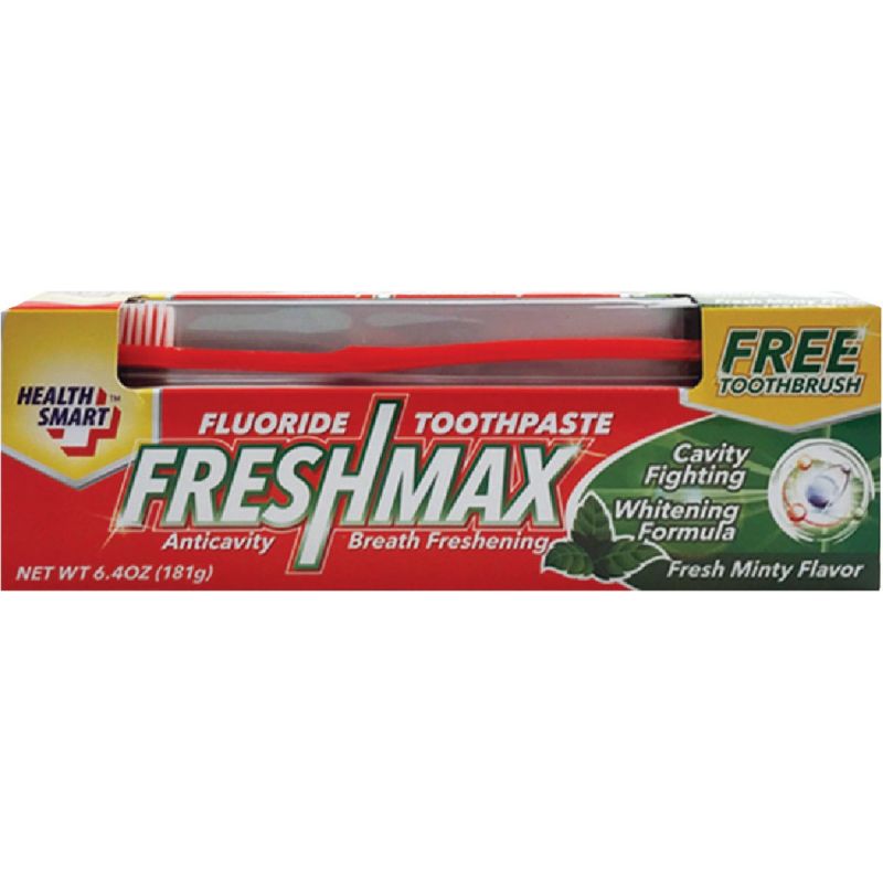 Health Smart Toothpaste &amp; Toothbrush 6.4 Oz (Pack of 24)