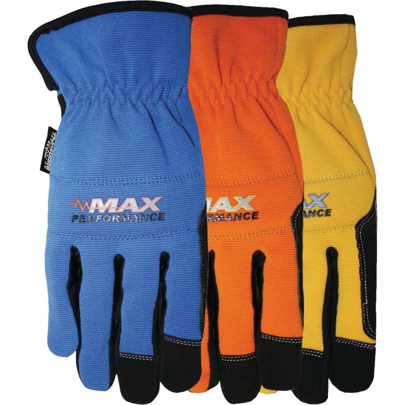 Midwest Gloves &amp; Gear Max Performance Winter Glove XL, Assorted