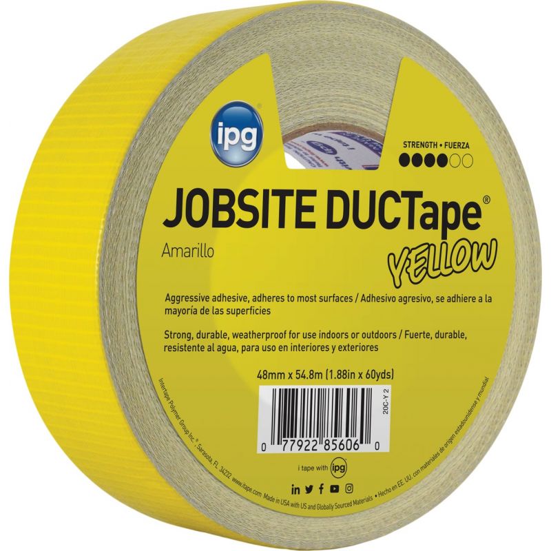 Intertape AC20 DUCTape General Purpose Duct Tape Yellow