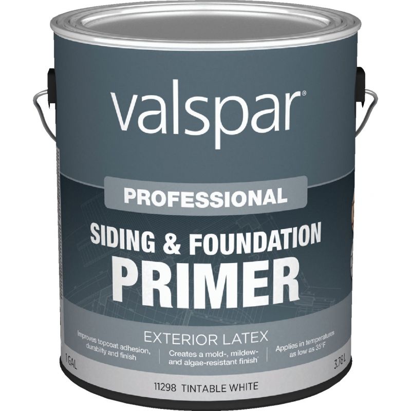 Valspar Professional Siding &amp; Foundation Primer White, 1 Gal.