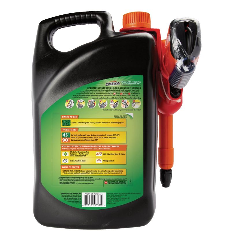 Spectracide Weed Stop For Lawns Plus Crabgrass Killer3 1.33 Gal., Battery-Powered Spray