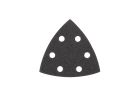 Milwaukee 49-25-2080 Triangle Sandpaper, 80 Grit, Silicon Carbide Abrasive, 3-1/2 in L Black