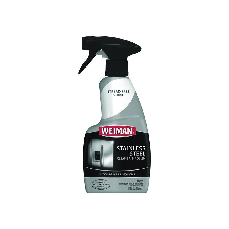 Weiman 76 Cleaner and Polish, 12 oz Bottle, Liquid, Floral, White White