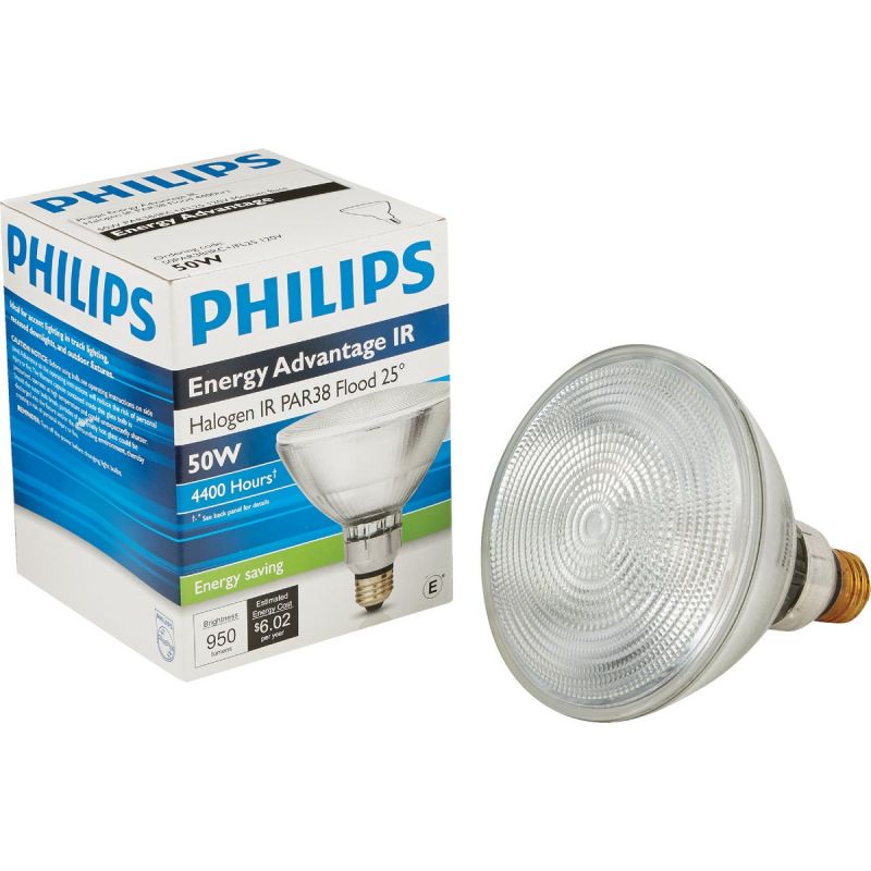 Trottoir naam pak Buy Philips Energy Advantage IR PAR38 Halogen Floodlight Light Bulb