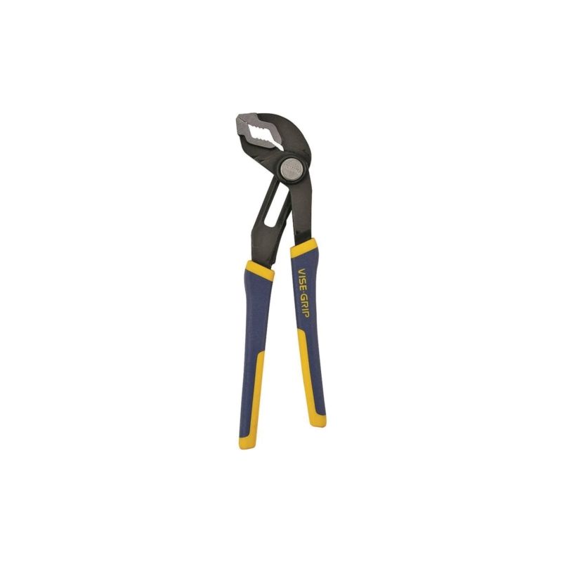 Irwin 4935351 Groove Lock Plier, 6 in OAL, 1-1/8 in Jaw Opening, Blue/Yellow Handle, Cushion-Grip Handle, 1-1/4 in L Jaw