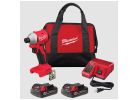 Milwaukee 3650-22CT Impact Driver Kit, Battery Included, 18 V, 1/4 in Drive, Hex Drive, 0 to 4900 ipm IPM