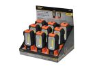 PowerZone COB Portable LED Work Light, 180 Lumens, 3 W Black/Orange (Pack of 12)