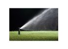 Rain Bird 3500 CP 3504 PC Pop-Up Rotor Sprinkler, 1/2 in Connection, FNPT, 4 in H Pop-Up, 15 to 35 ft, Adjustable Nozzle Black