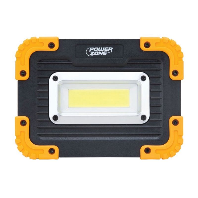 PowerZone Work Light, 1-Lamp, LED Lamp, 1500 Lumens, Black with Orange Black With Orange