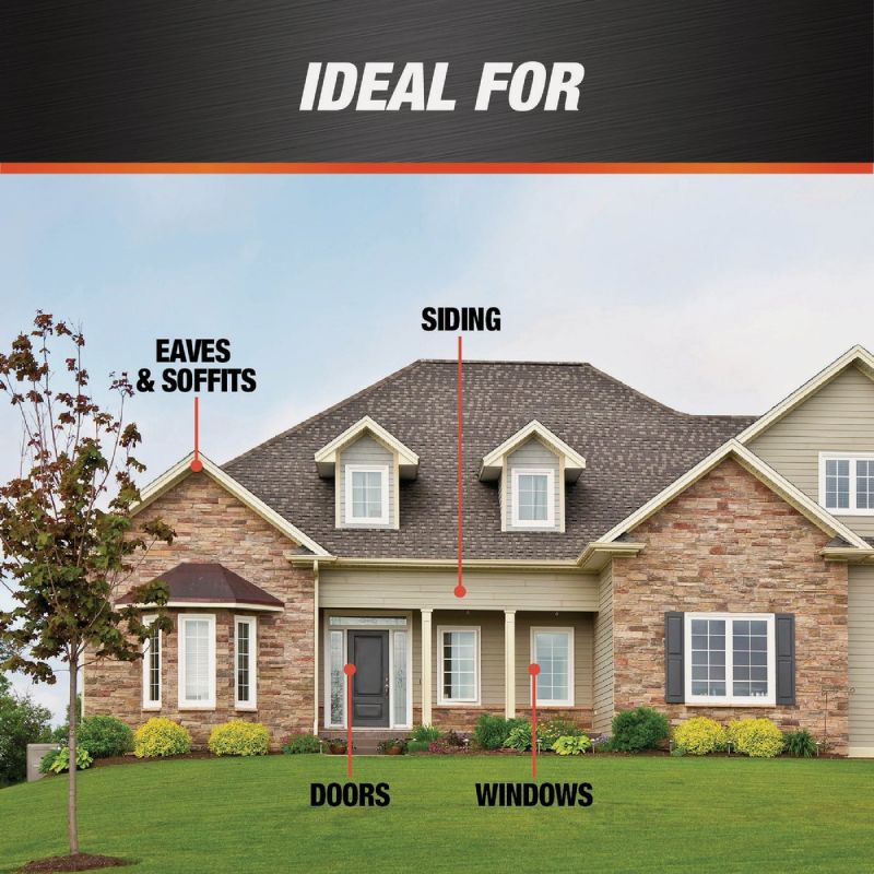 Dap Dynaflex 230 100% Waterproof Window, Door, Siding &amp; Trim Sealant Clear, 5.5 Oz.