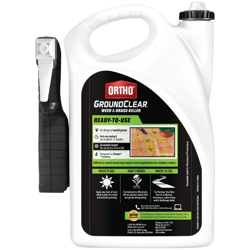 Ortho GroundClear Weed &amp; Grass Killer 1 Gal., Trigger Spray