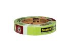 ScotchBlue 2055PCW - 24 MM Masking Tape, 55 m L, 24 mm W, Crepe Paper Backing, Green Green