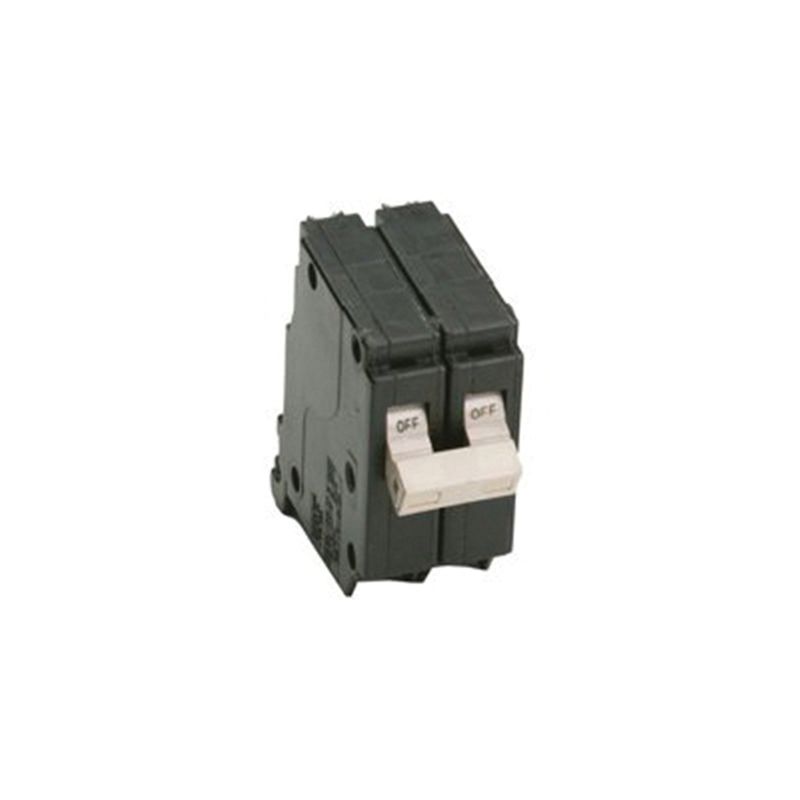 Cutler-Hammer CHF220CS Circuit Breaker with Flag, Mini, Type CHF, 20 A, 2 -Pole, 120/240 V, Common, Fixed Trip