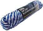 Do it Best Derby Polypropylene Packaged Rope Blue/White